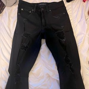 Aéropostale - high waisted ripped jeans